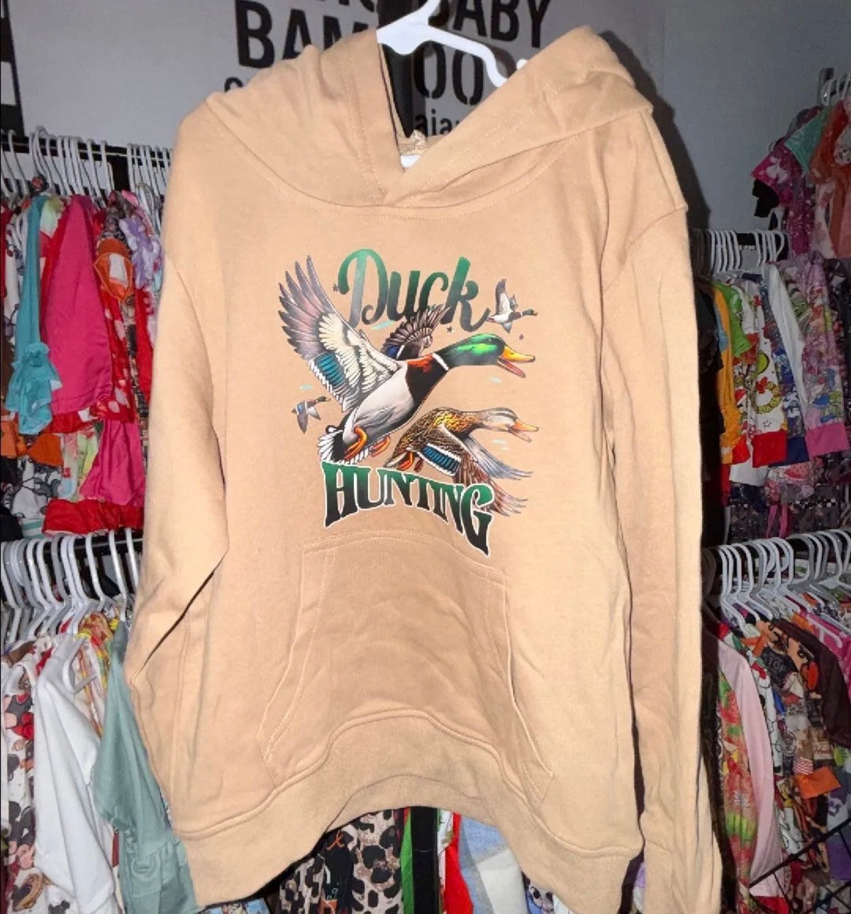 7/8 duck hunting hoodie