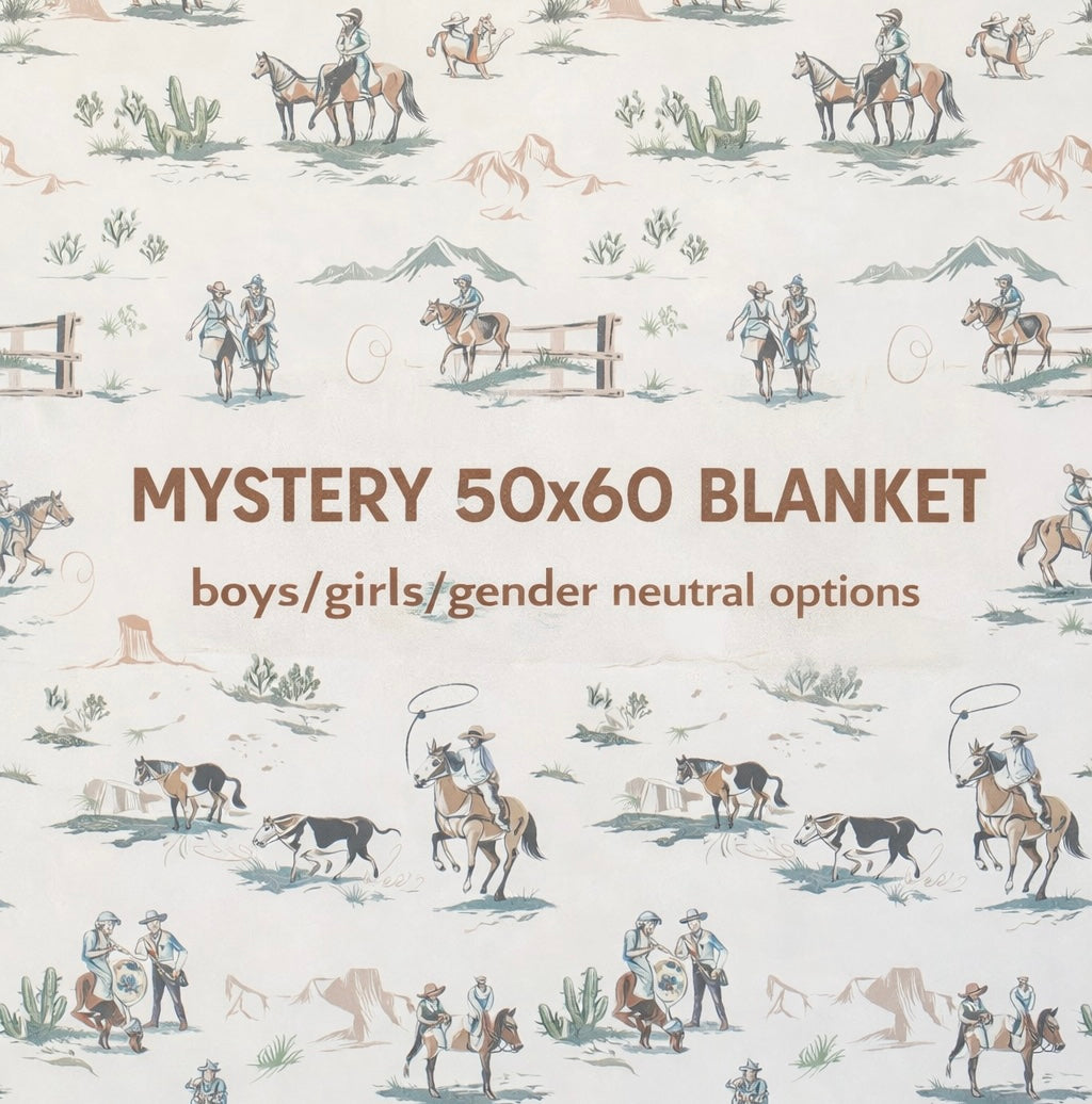 Mystery 50x60 blanket