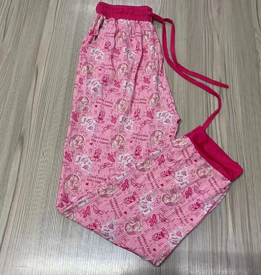 Save a horse bamboo joggers
