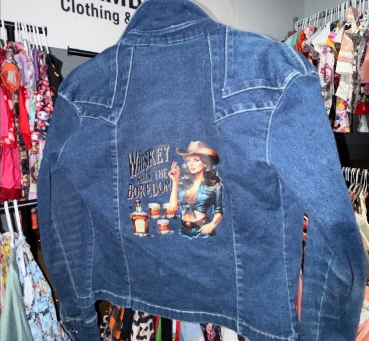 Small upcycle Jean jacket