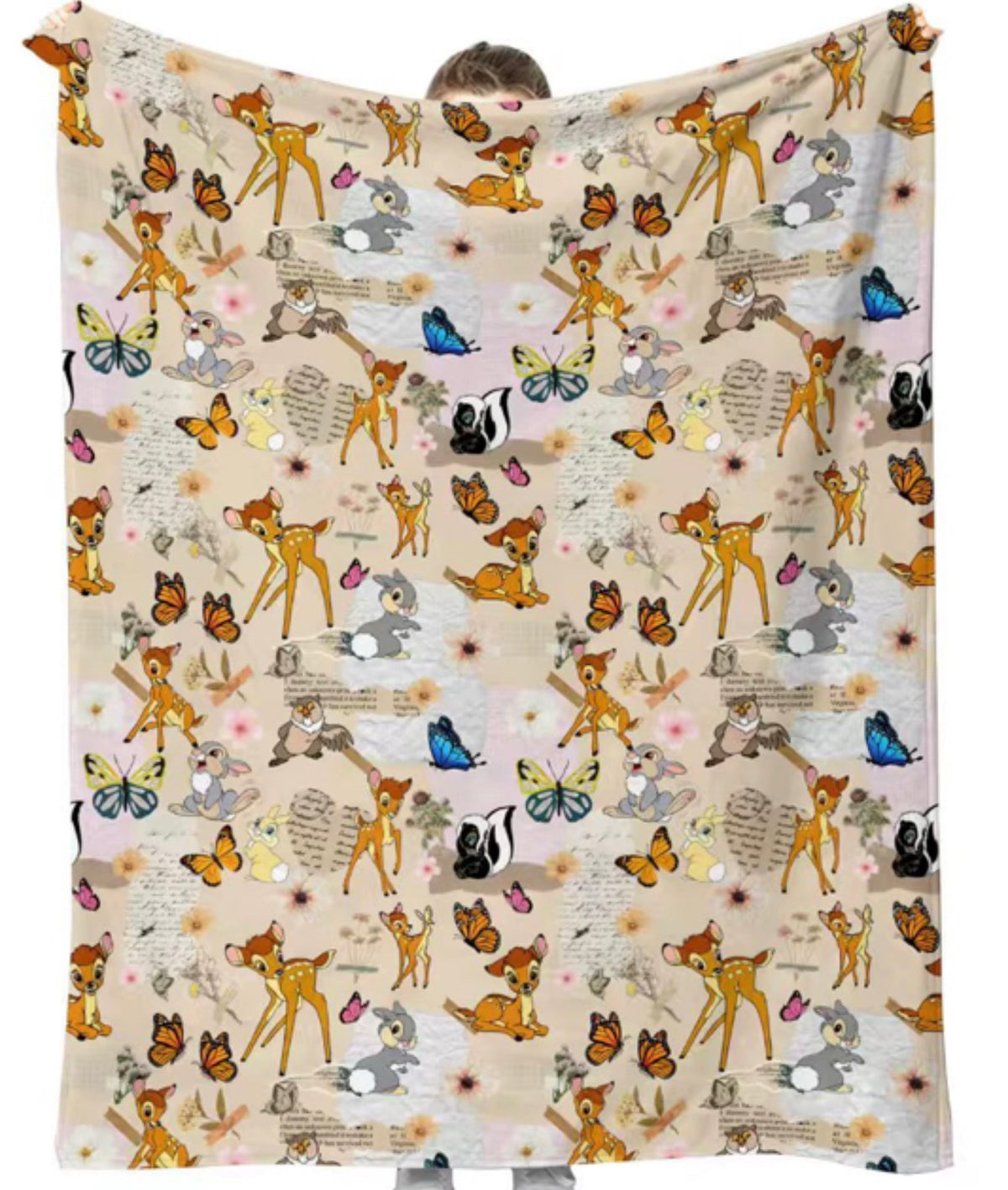 Dear 50x60 double plush blanket