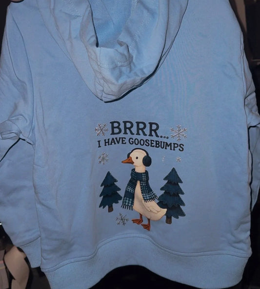 5/6 goosebumps hoodie