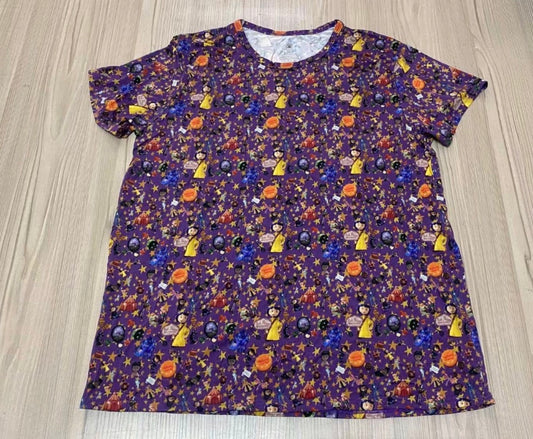 Button eyes oversized bamboo T