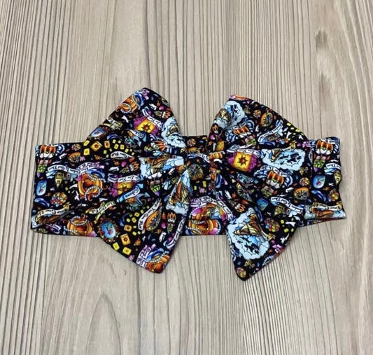 Bamboo hair bow