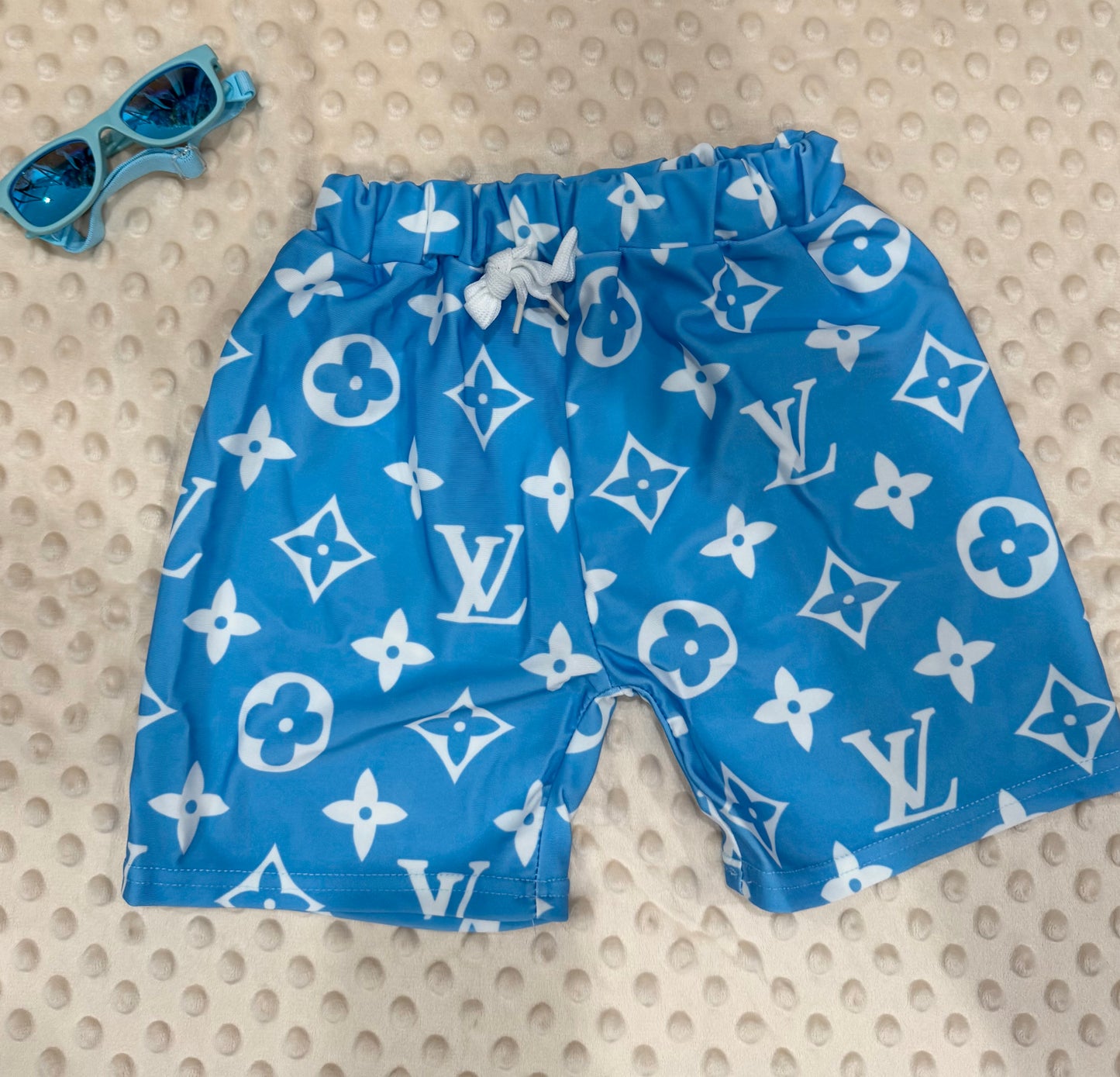 Blue trunks