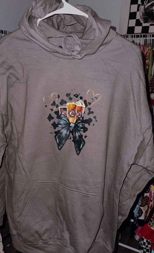Large hoodie coffee