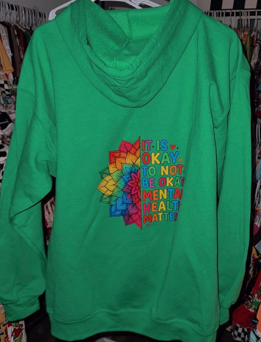 Large hoodie mental health