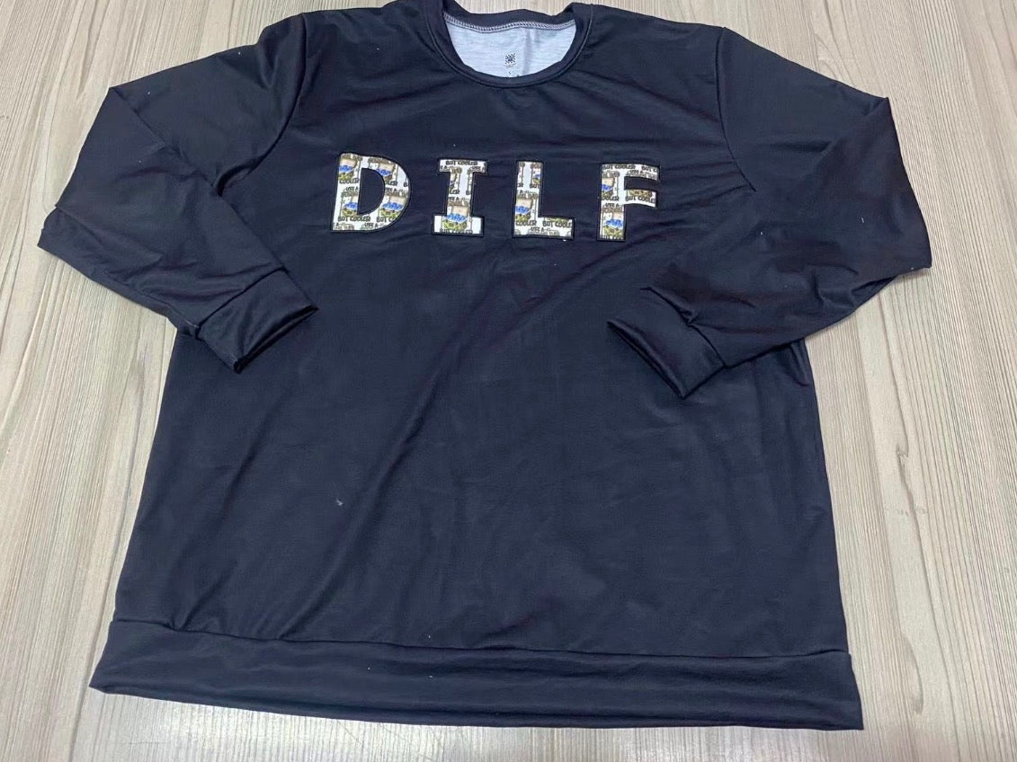 DILF French terry crew
