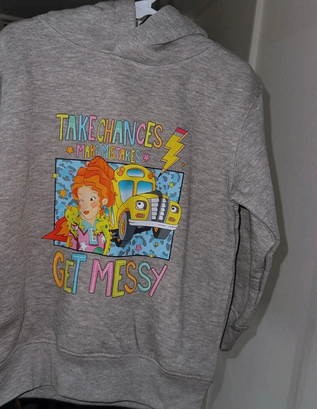 4T frizzle hoodie