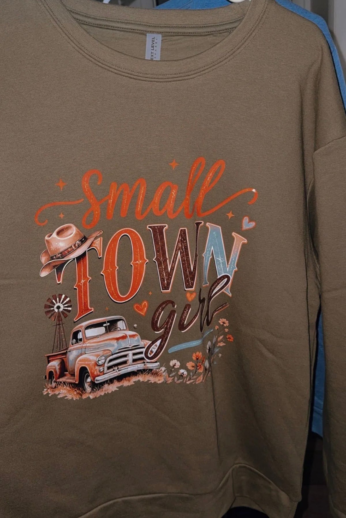 Large crew in small town