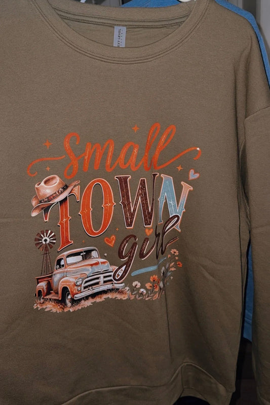 Large crew in small town