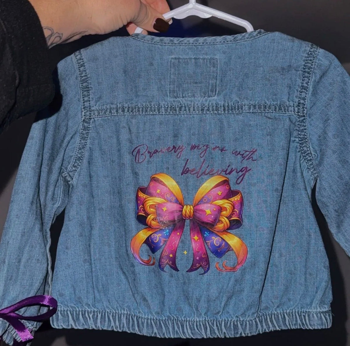 24M bravery upcycle Jean jacket