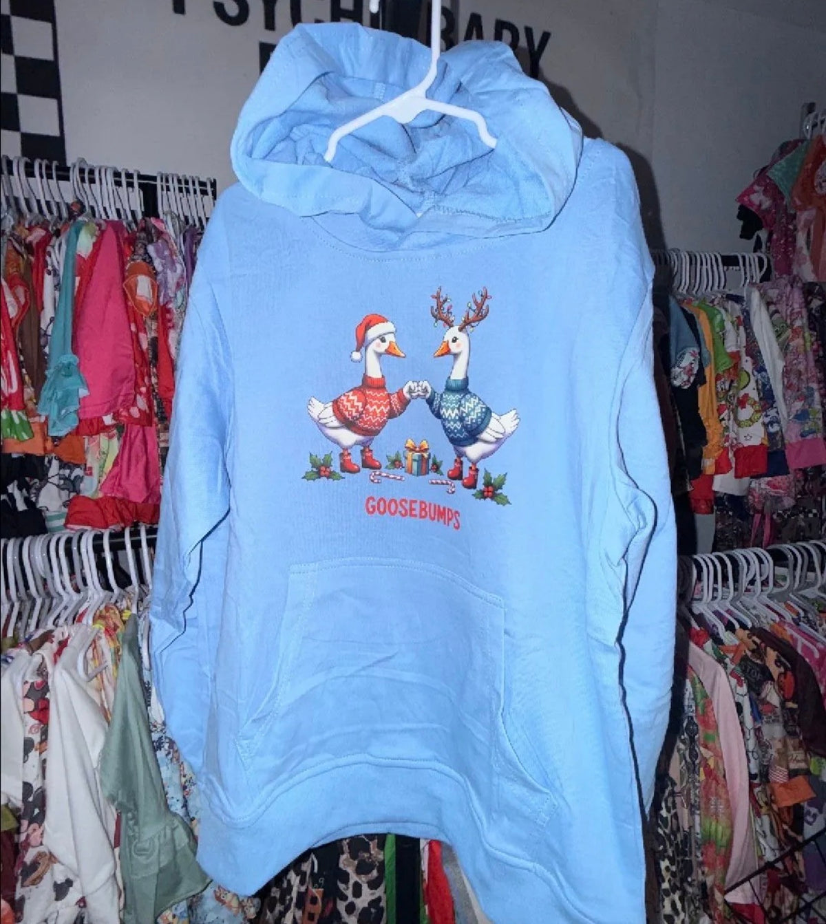 7/8T goosebumps hoodie
