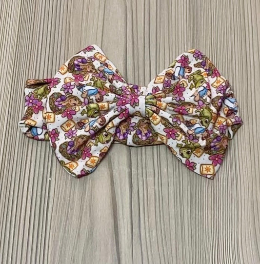 Bamboo hair bow
