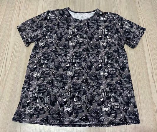Book club bamboo oversized t shirt