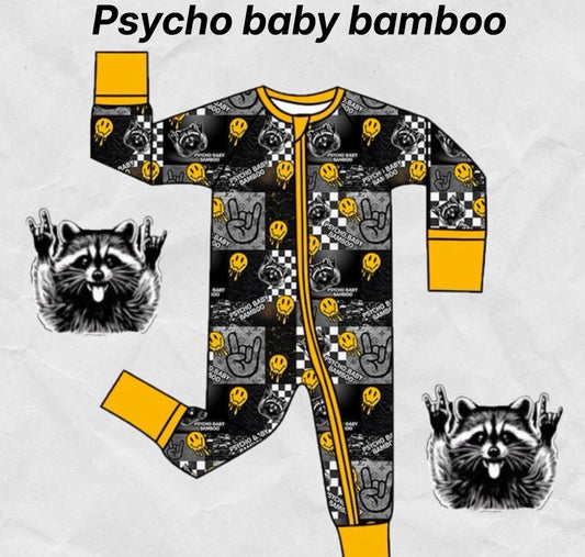 Psycho baby bamboo zippie