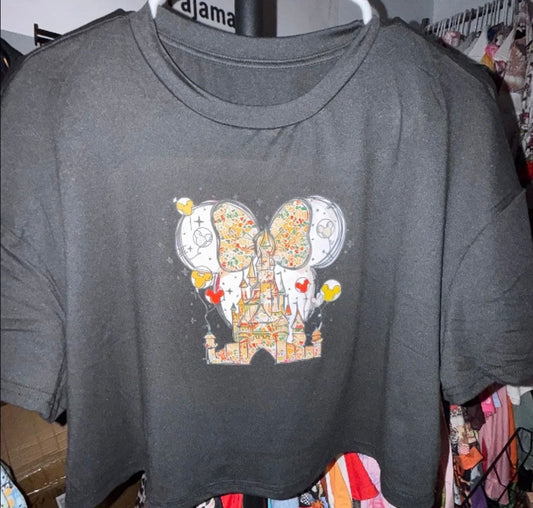 Large cropped tshirt
