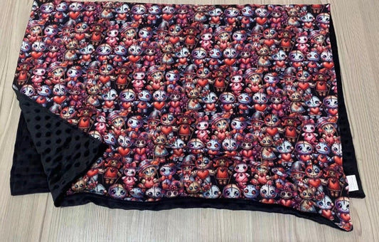 Voodoo 30x40 bamboo minki blanket