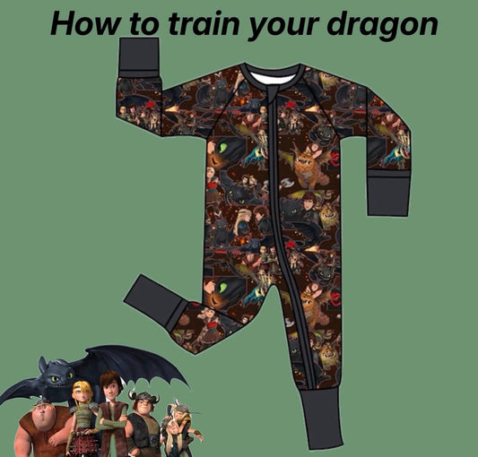 Dragon bamboo zippie