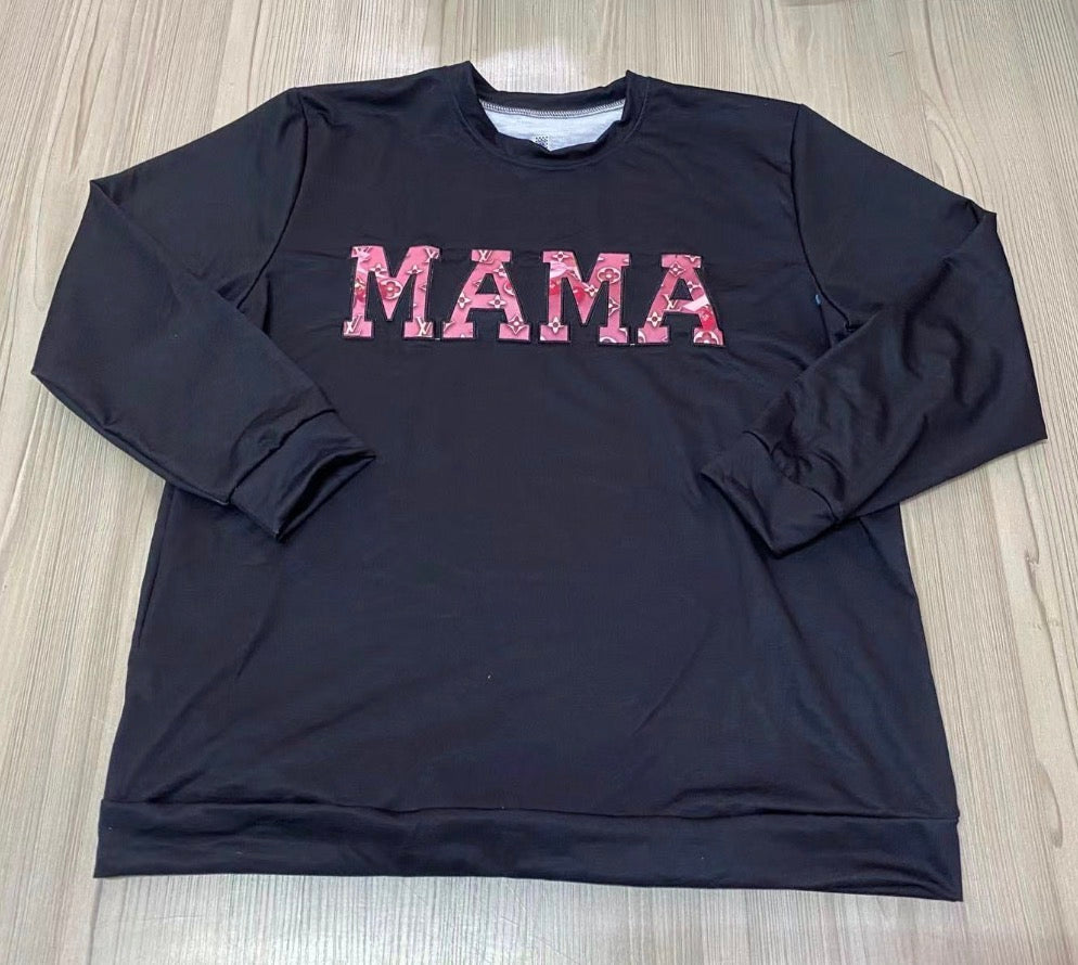 MAMÁ french terry crew