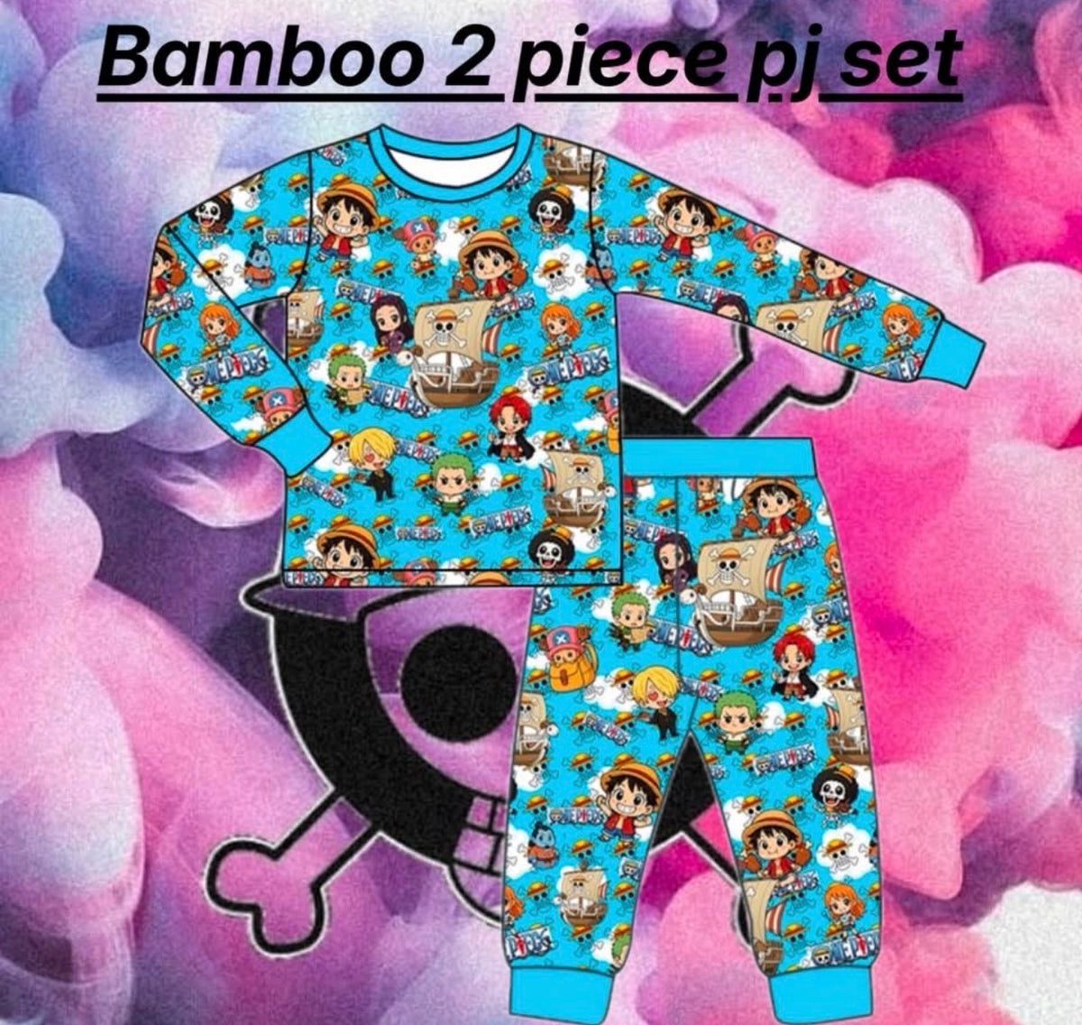 1 piece bamboo pajamas