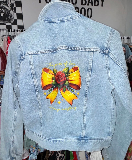 XS upcycle Jean jacket
