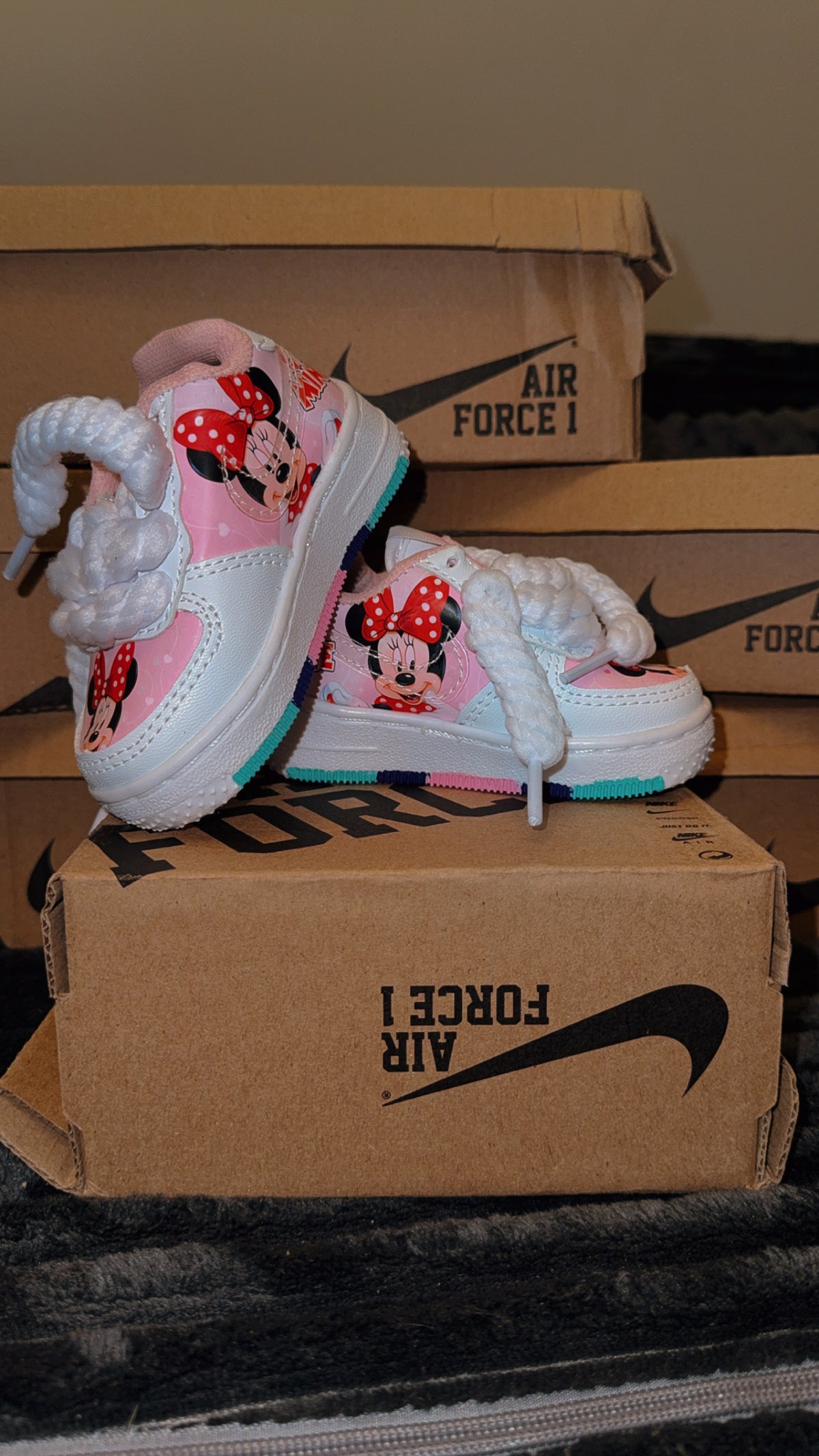 Mouse girl kids shoes