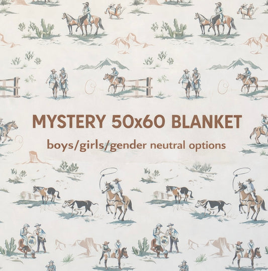 Mystery 50x60 blanket
