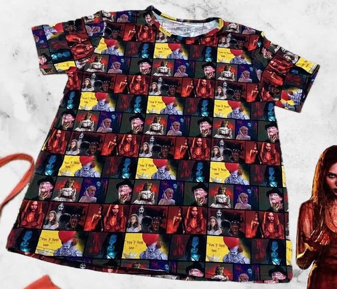 Horror bamboo t shirt