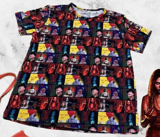 Horror bamboo t shirt