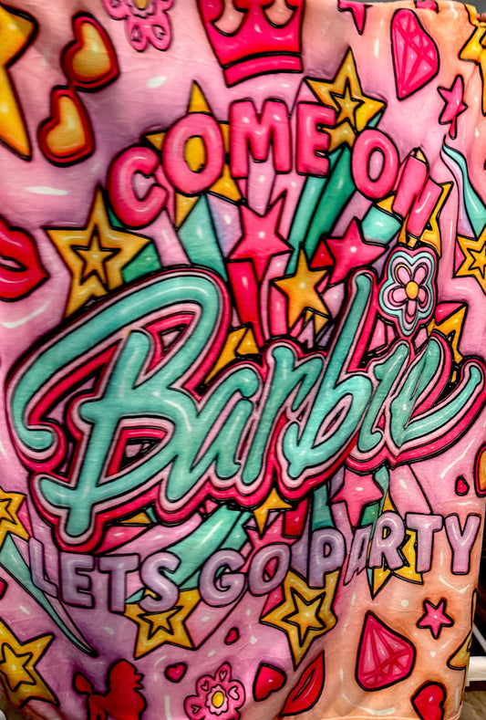 XL party double plush blanket