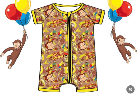 Monkey boy bamboo shortie