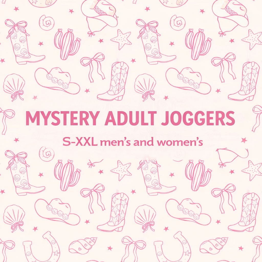 Mystery adult joggers