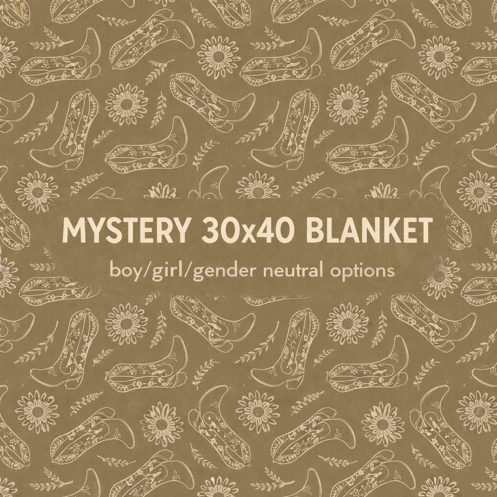 Mystery 30x40 blanket