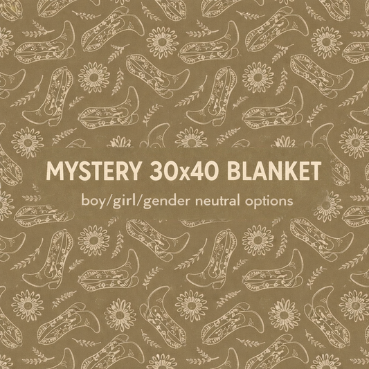 Mystery 30x40 blanket